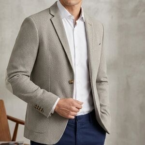 Zara Textured Tweed Blazer